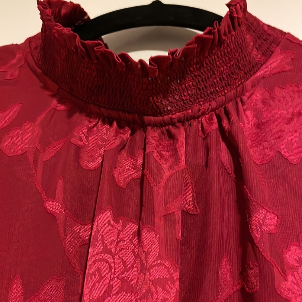 Loft Jacquard lined blouse​ - Picture 2 of 6